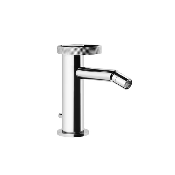 Gessi Anello Смеситель для биде на 1 отв.  с донным клапаном, цвет: хром