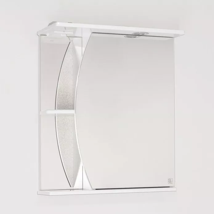 Зеркало-шкаф Style Line Камелия 60 см (ЛС-00000122), размер 60, цвет белый - фото 1