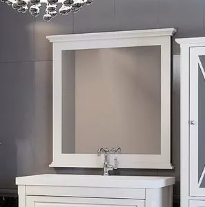 Зеркало в ванную Opadiris Палермо 90 см (3083), размер 90, цвет белый Z0000008548 - фото 1