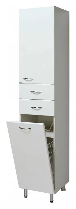 Шкаф-пенал Runo  40 см (Вн П8 RUNO), цвет белый - фото 1