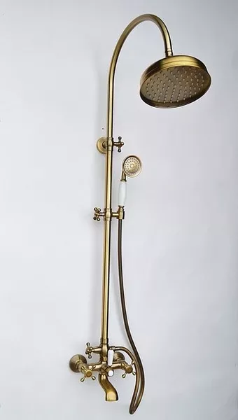 Душевая стойка Magliezza Classico (1201-br), цвет бронза - фото 1