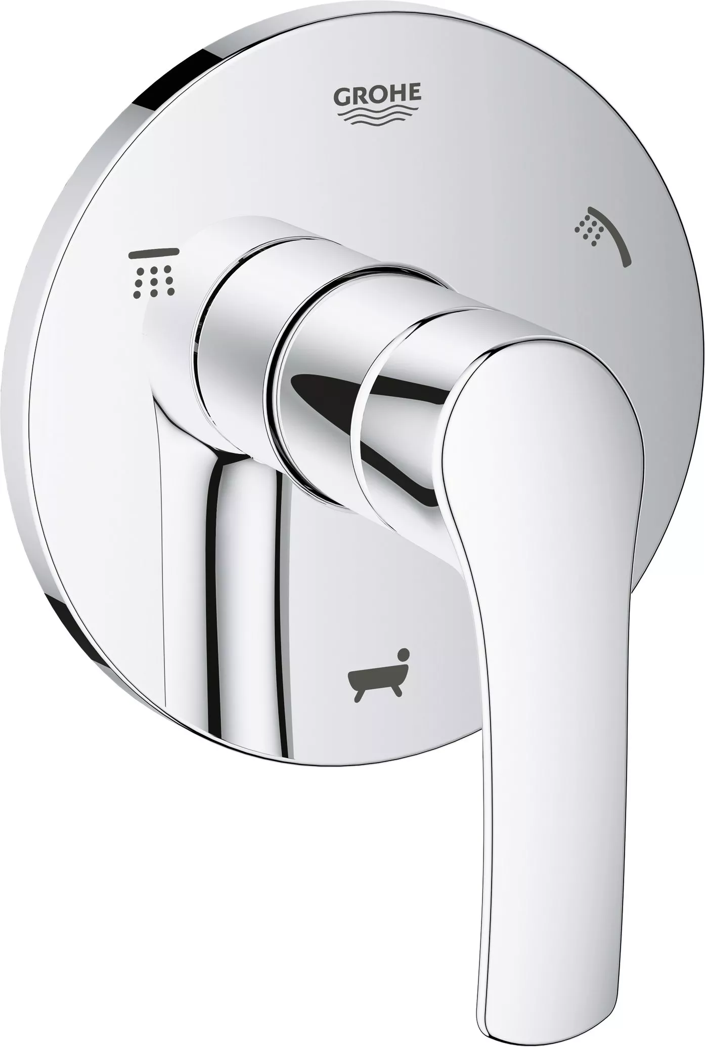 Переключатель потоков Grohe Eurosmart 19972002 на три потребителя 4045₽