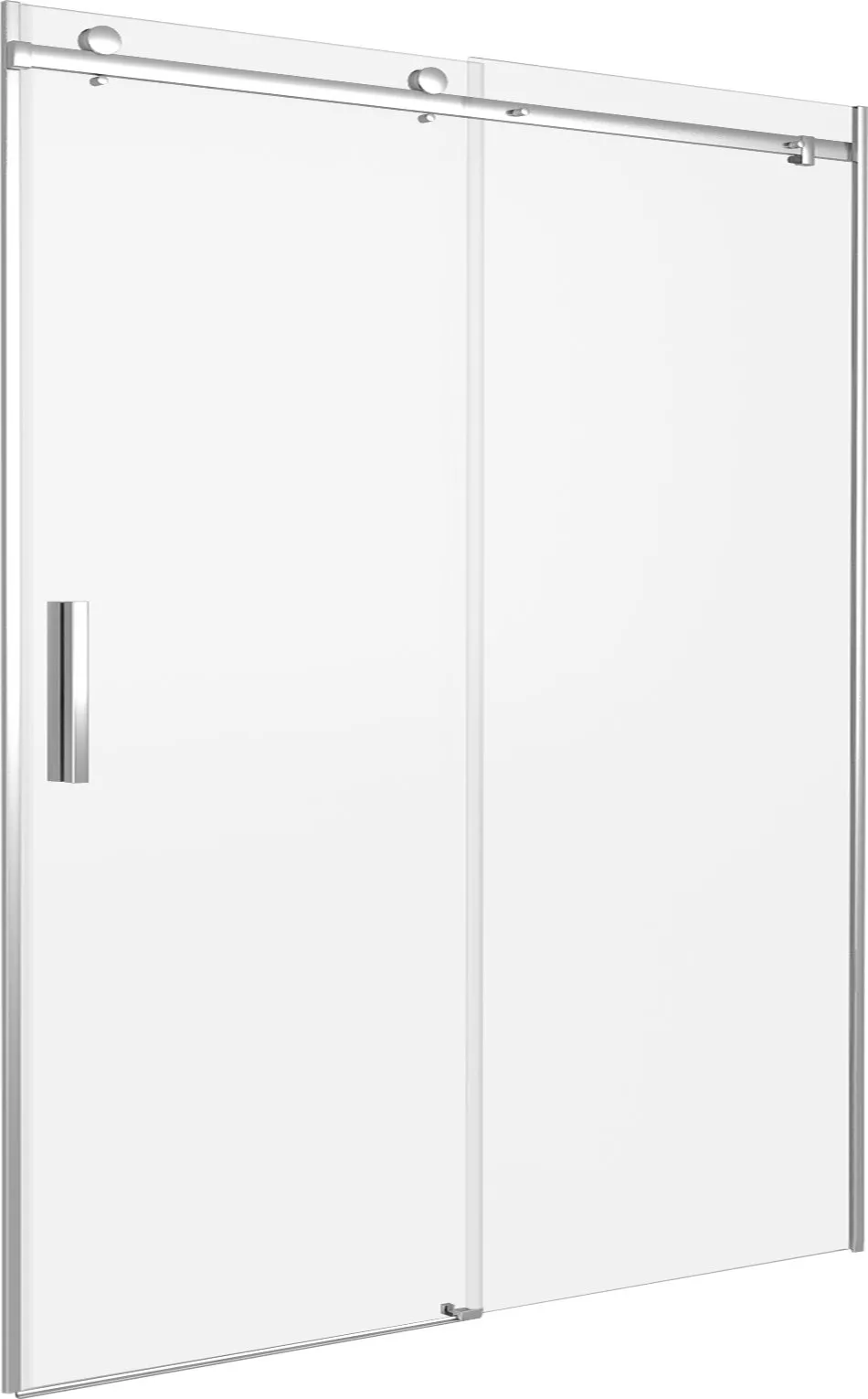 Душевая дверь в нишу Good Door Galaxy 170х195 профиль хром стекло прозрачное 41070₽