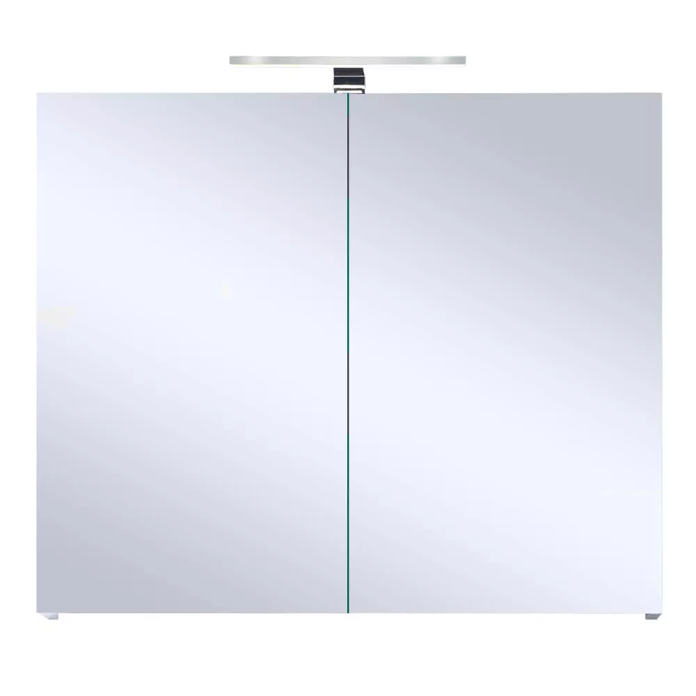 Зеркало-шкаф Orans 60х57 с подсветкой серый 402360З - фото 1