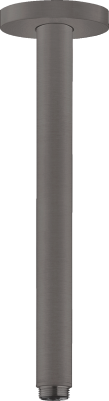 Потолочное подсоединение Hansgrohe S, 300 мм, шлифованный черный хром 27389340