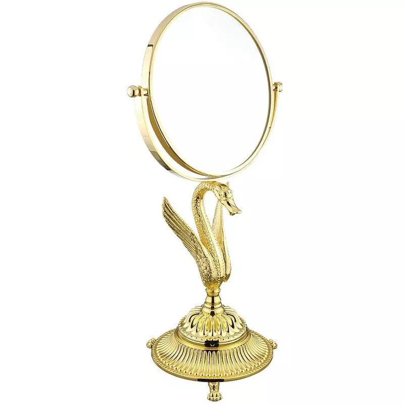 Зеркало косметическое Migliore Luxor 18х40 золото (26129)