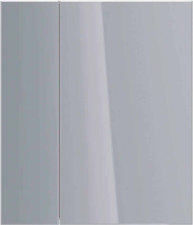 Зеркало-шкаф Lemark Universal 70х80 белый глянец
