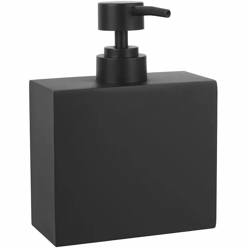 Дозатор для жидкого мыла WasserKRAFT Abens черный матовый K-3799 - фото 1