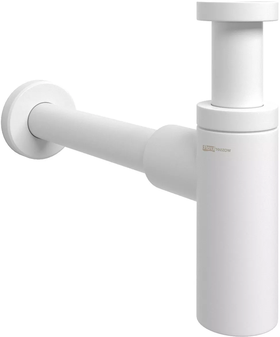 Сифон для раковины Wasserkraft Mindel A150, цвет белый - фото 1