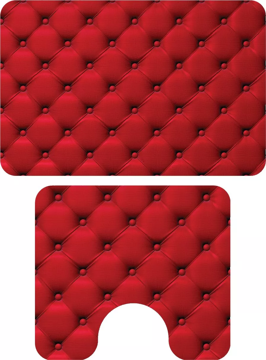 Коврик Veragio Carpet VR.CPT-7200.02 Bordo комплект, цвет красный - фото 1