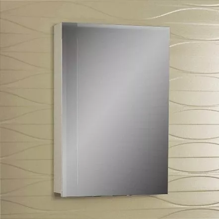 Зеркало-шкаф Dreja.eco Uni 50 см (99.9008), размер 50, цвет белый - фото 1