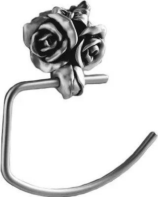 Полотенцедержатель Art&max Rose (AM-B-0916-T), цвет серебро - фото 1