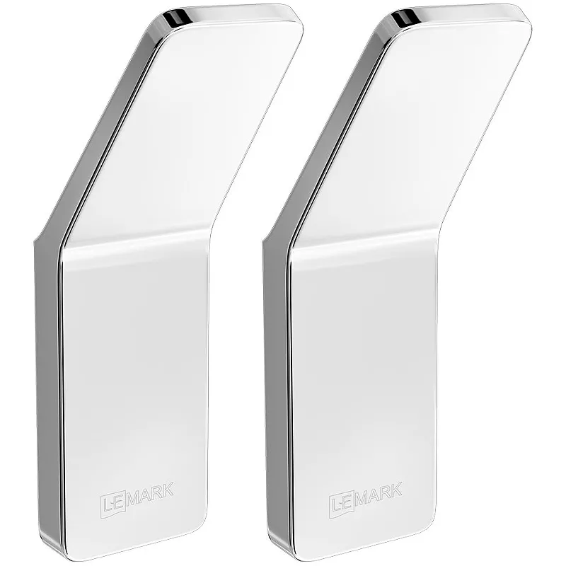 Крючок Lemark Smooth Line хром (2 штуки)