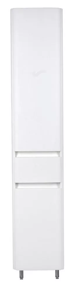 Шкаф-пенал Style Line Атлантика 35 L с бельевой корзиной белый СС-00002257 - фото 1