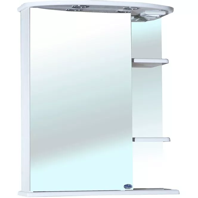 Зеркальный шкаф Bellezza Магнолия 60 L с подсветкой, Белый 4612709002016 - фото 1