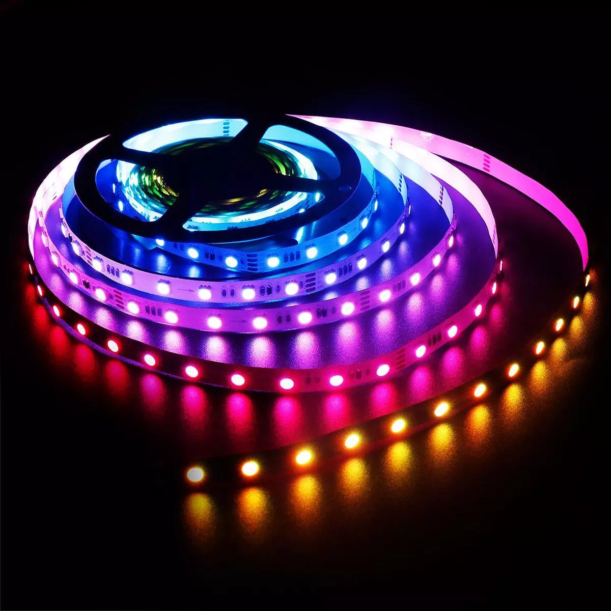 

Светодиодная лента Elektrostandard 7,2W/m 30LED/m 5050SMD разноцветная 5M a049846