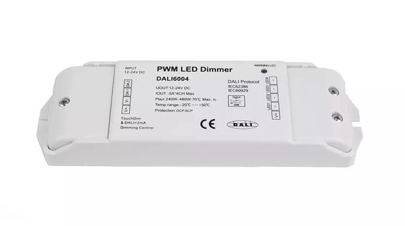 

Контроллер Deko-Light DALI PWM Dimmer CV 4CH, 12/24V, 5A/Channel 843010