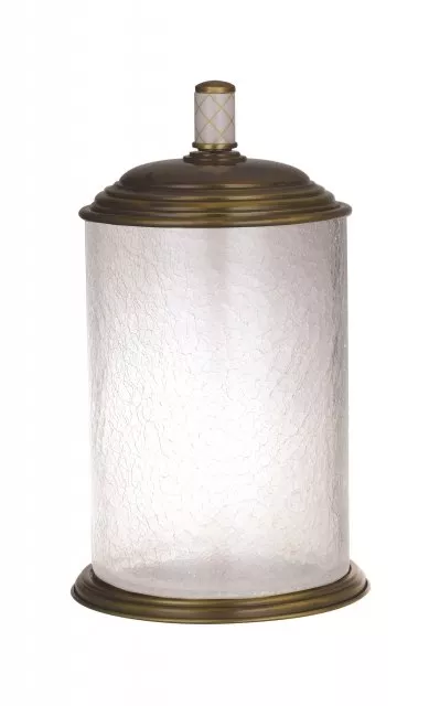 Контейнер для ванной Boheme Murano crystal (10914-CRST-BR), цвет бронза - фото 1