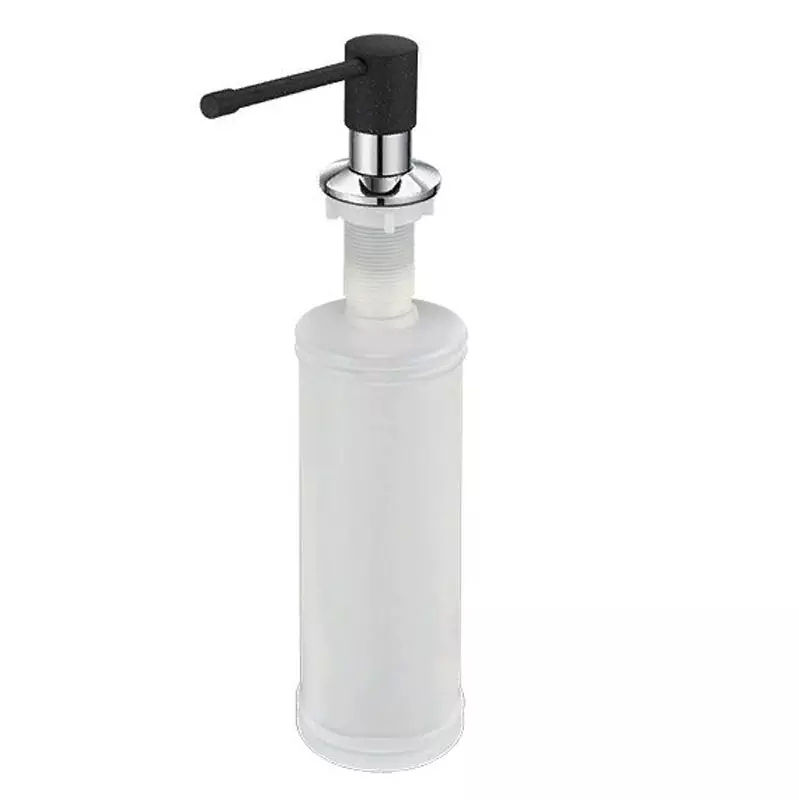 Дозатор для жидкого мыла кухонный Granula черный матовый GR-05 D черный - фото 1