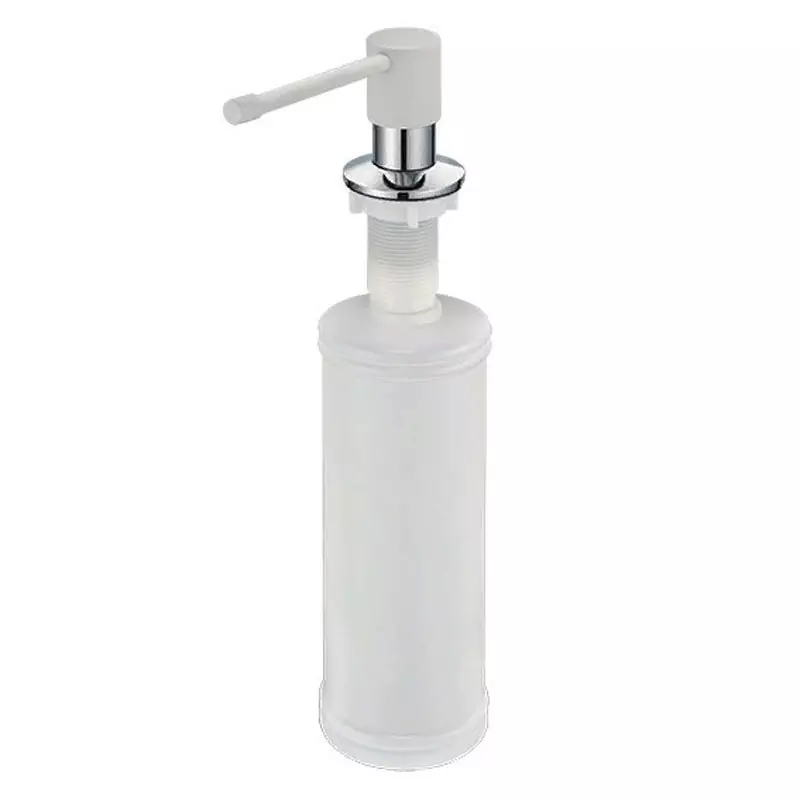 Дозатор для жидкого мыла кухонный Granula белый матовый GR-05 D арктик - фото 1