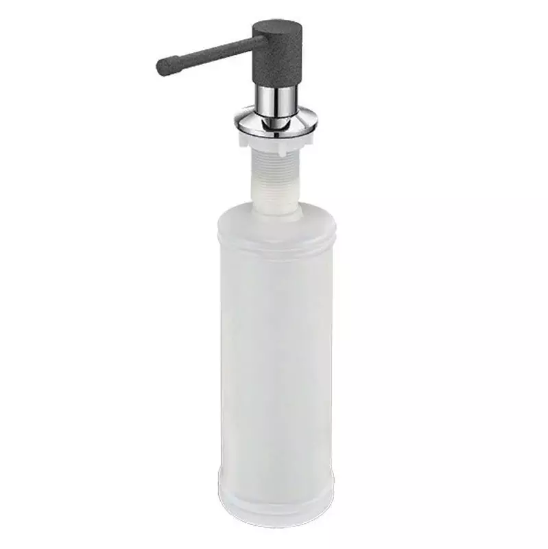 Дозатор для жидкого мыла кухонный Granula серый матовый