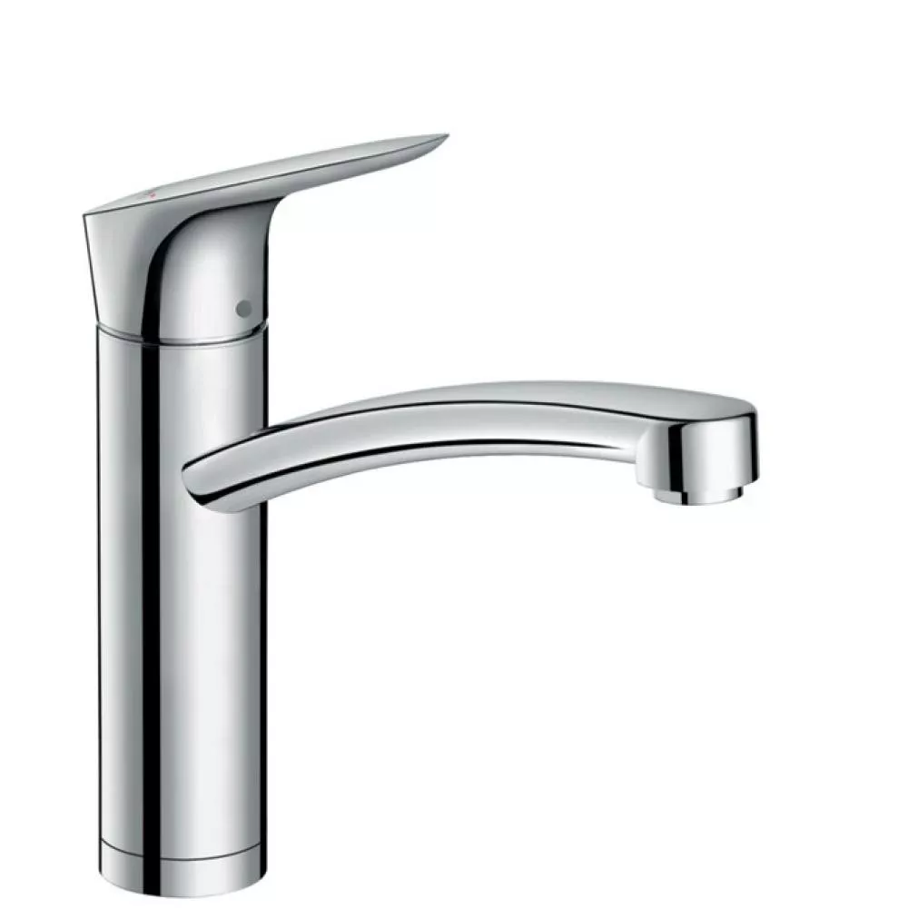 Смеситель для кухни hansgrohe logis 71280000 хром