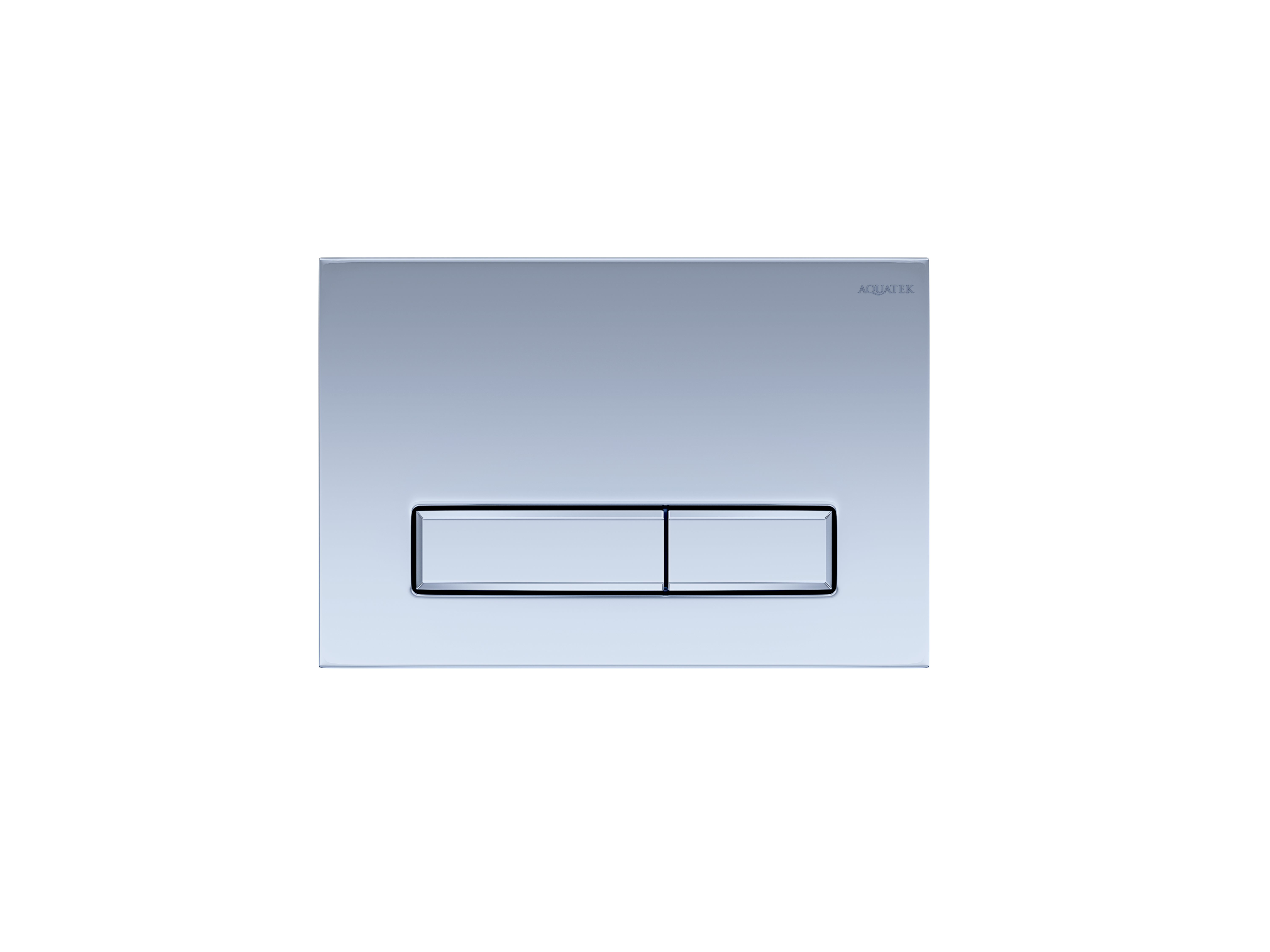 Кнопка смыва Aquatek Slim матовый хром (KDI-0000024)