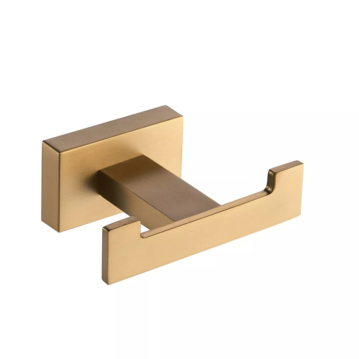 Крючок для ванной комнаты двойной Shevanik SG5621G, золотой сатин