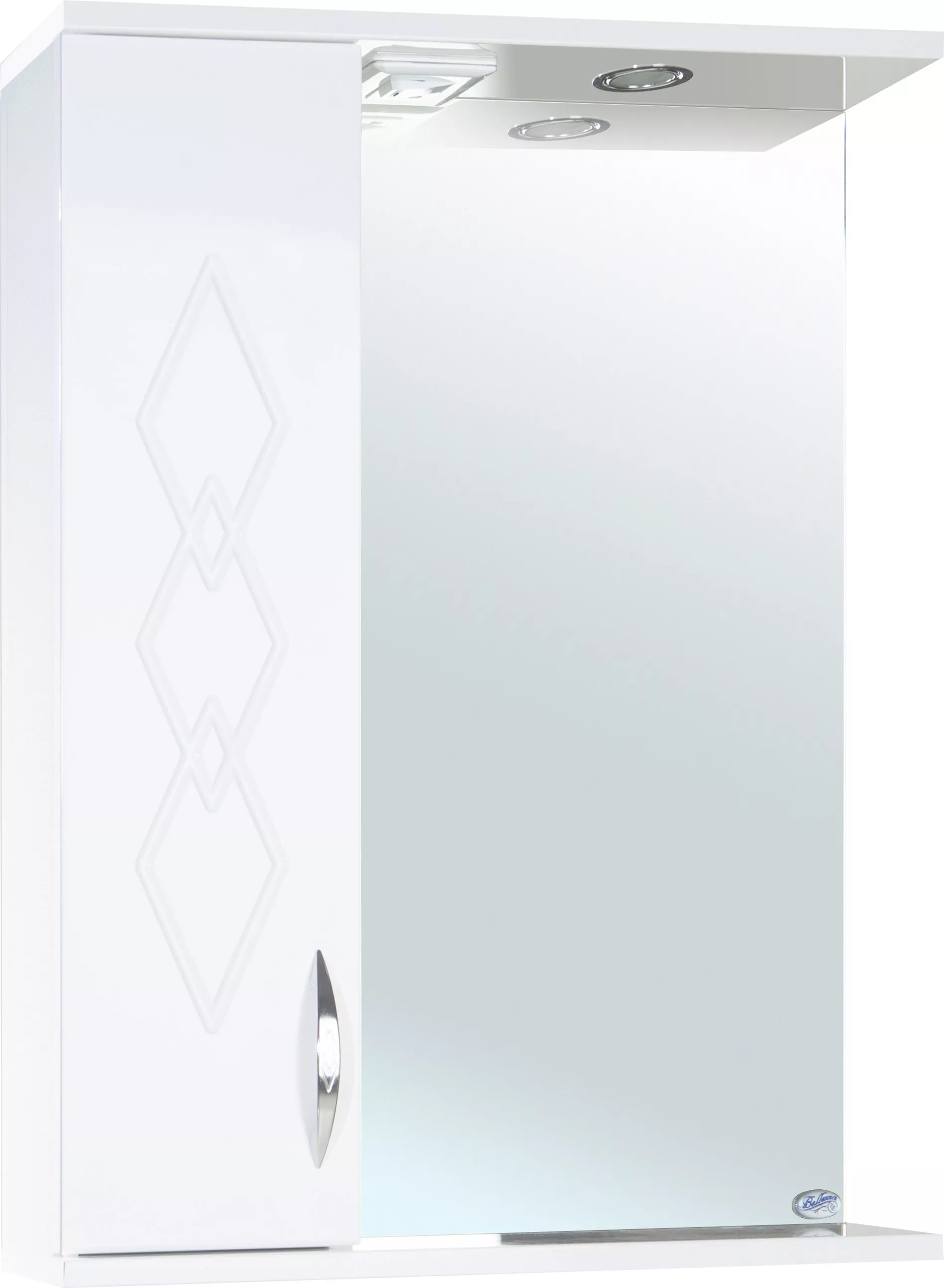 Зеркало-шкаф Bellezza Элеганс 60 L, размер 60, цвет белый 4618609522012 - фото 1
