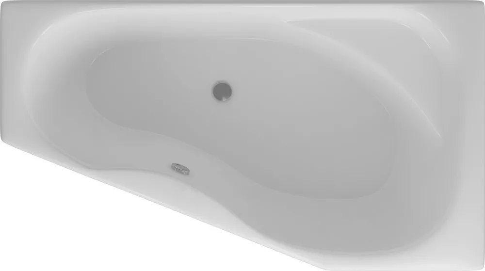 Акриловая ванна Aquatek Медея R, вклеенный каркас MED180-0000038 - фото 1