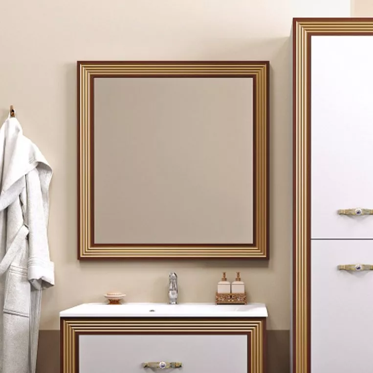 Зеркало в ванную Opadiris Карат 83.59999999999999 см (2893), размер 83.6, цвет бежевый Z0000004322 - фото 1