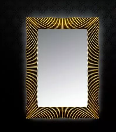 Зеркало в ванную Boheme  80 см (520), цвет антик патина - фото 1