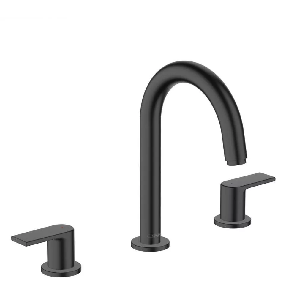 

Смеситель для раковины Hansgrohe Vernis Shape 71563670 черный матовый