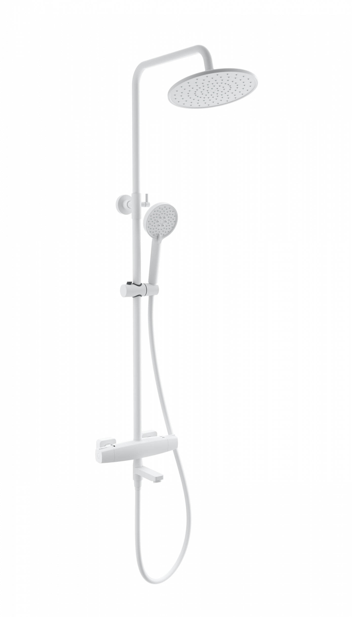 

Душевая стойка Wonzon & Woghand WW-B3035-A3-MW матовая белая