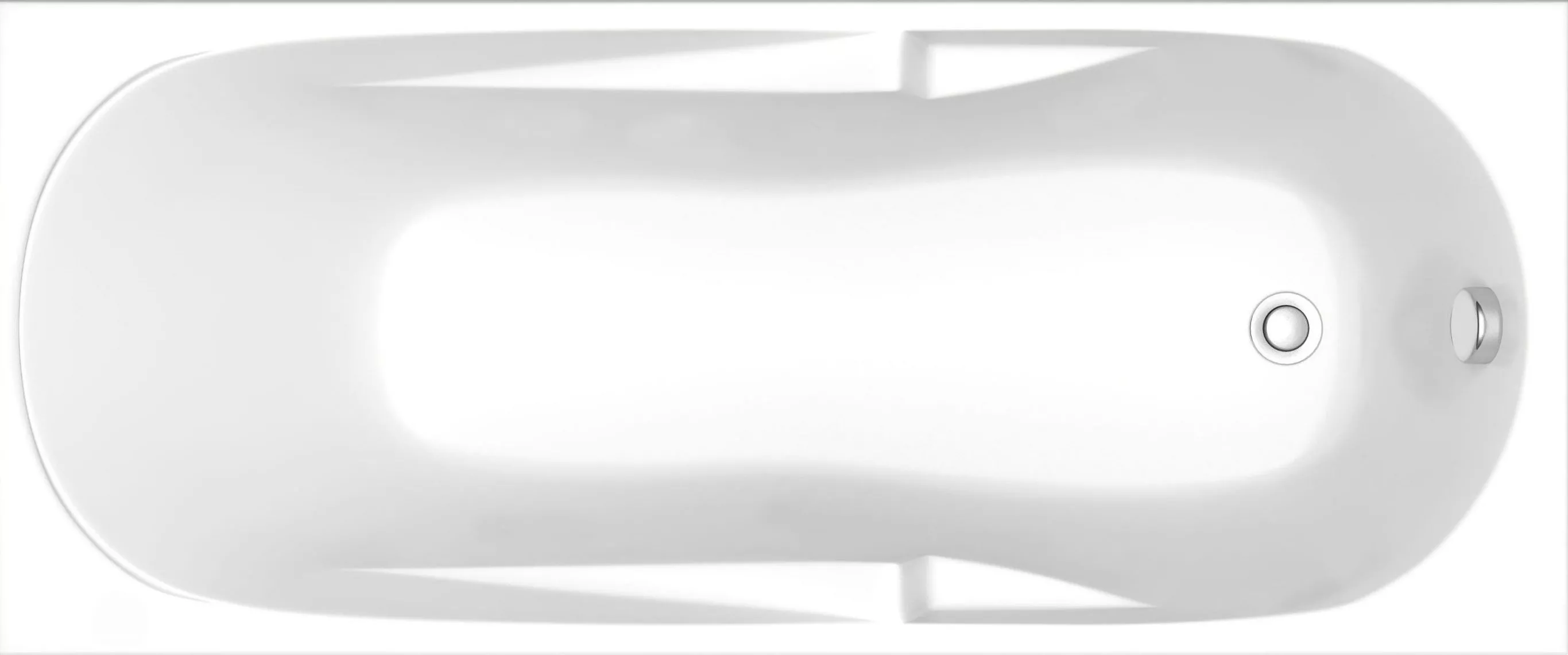 Акриловая ванна Bas Ибица стандарт 150 см на ножках, цвет белый ЗВ00030 - фото 1