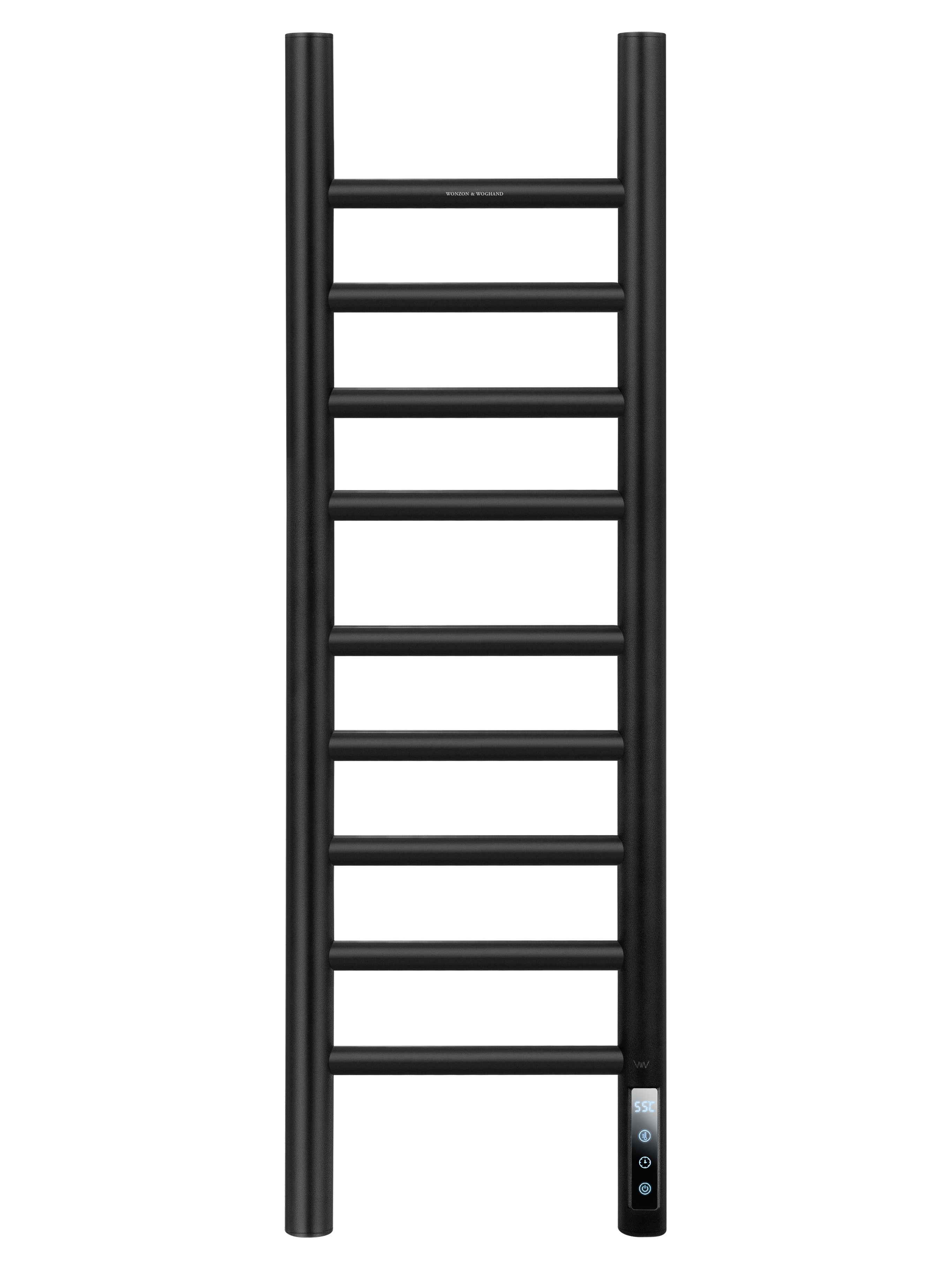 

Полотенцесушитель электрический Wonzon & Woghand WW-AL4092-MB черный матовый