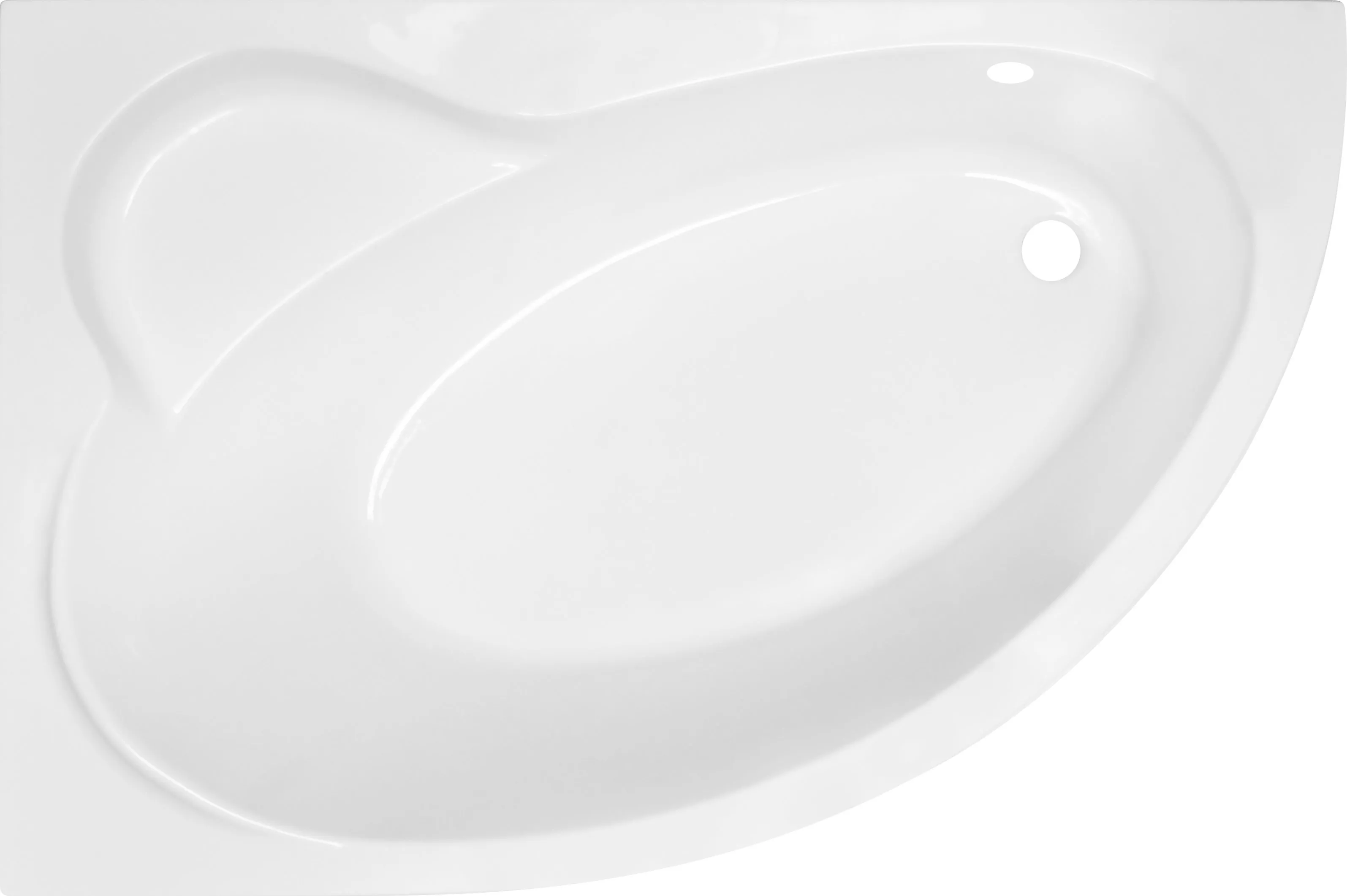 Акриловая ванна Royal bath Alpine 150x100 см (RB 819100 L), цвет белый RB819100L - фото 1