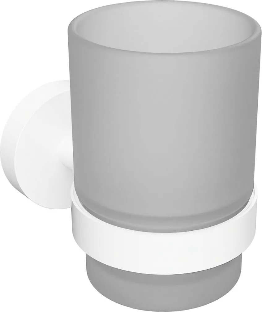 Стакан Bemeta White 104110014, размер 5.5, цвет белый - фото 1