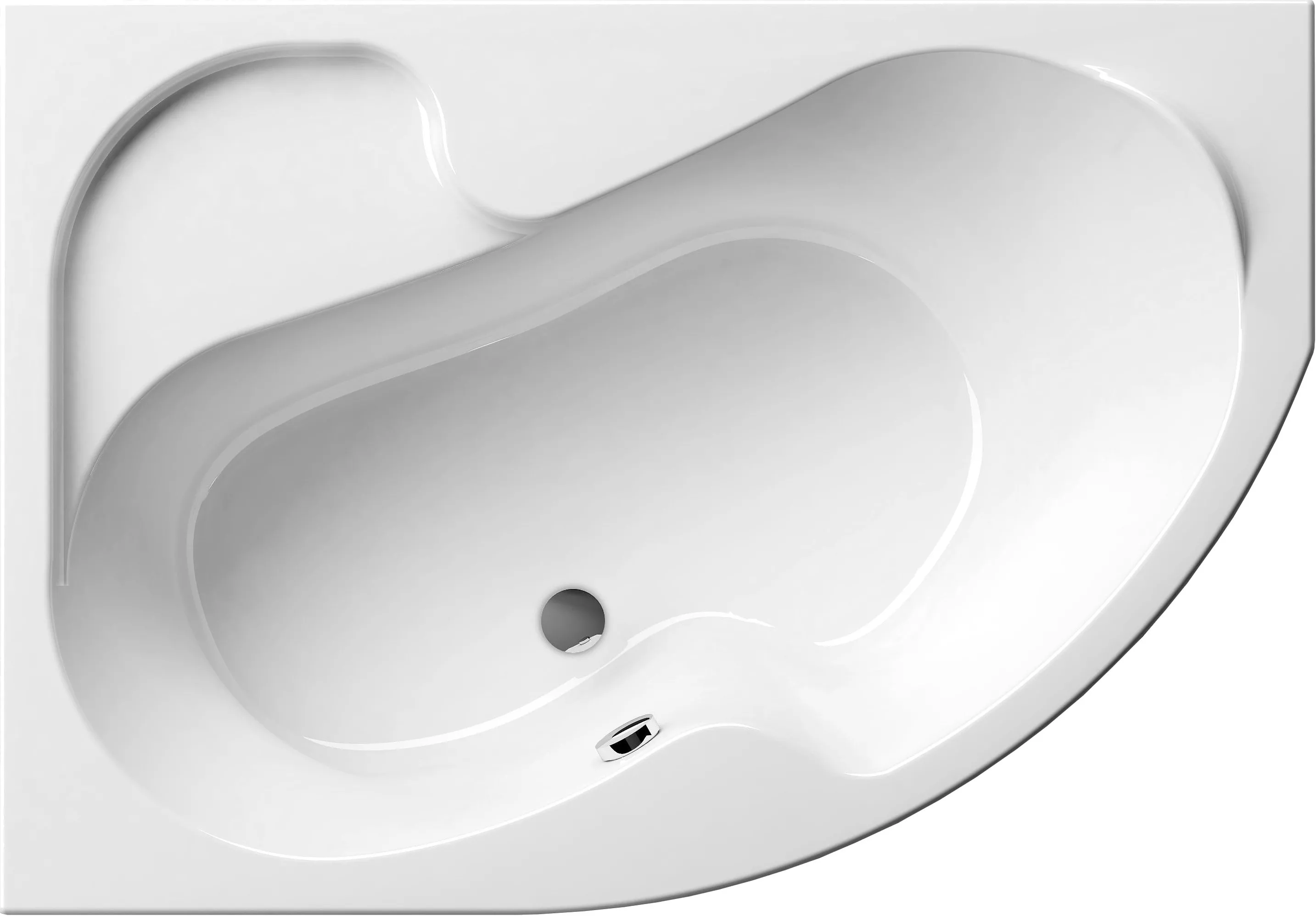 Акриловая ванна Ravak Rosa I 160x105 см (CM01000000), цвет белый - фото 1