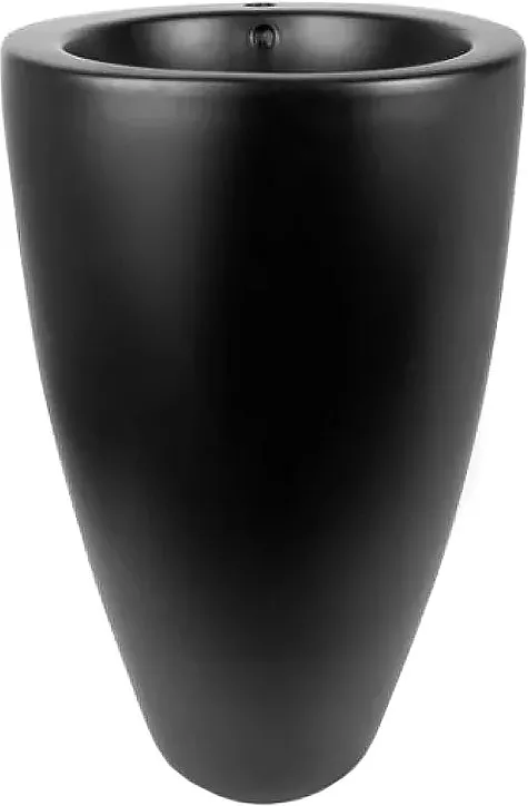 Раковина SantiLine SL-4004MB, цвет черный