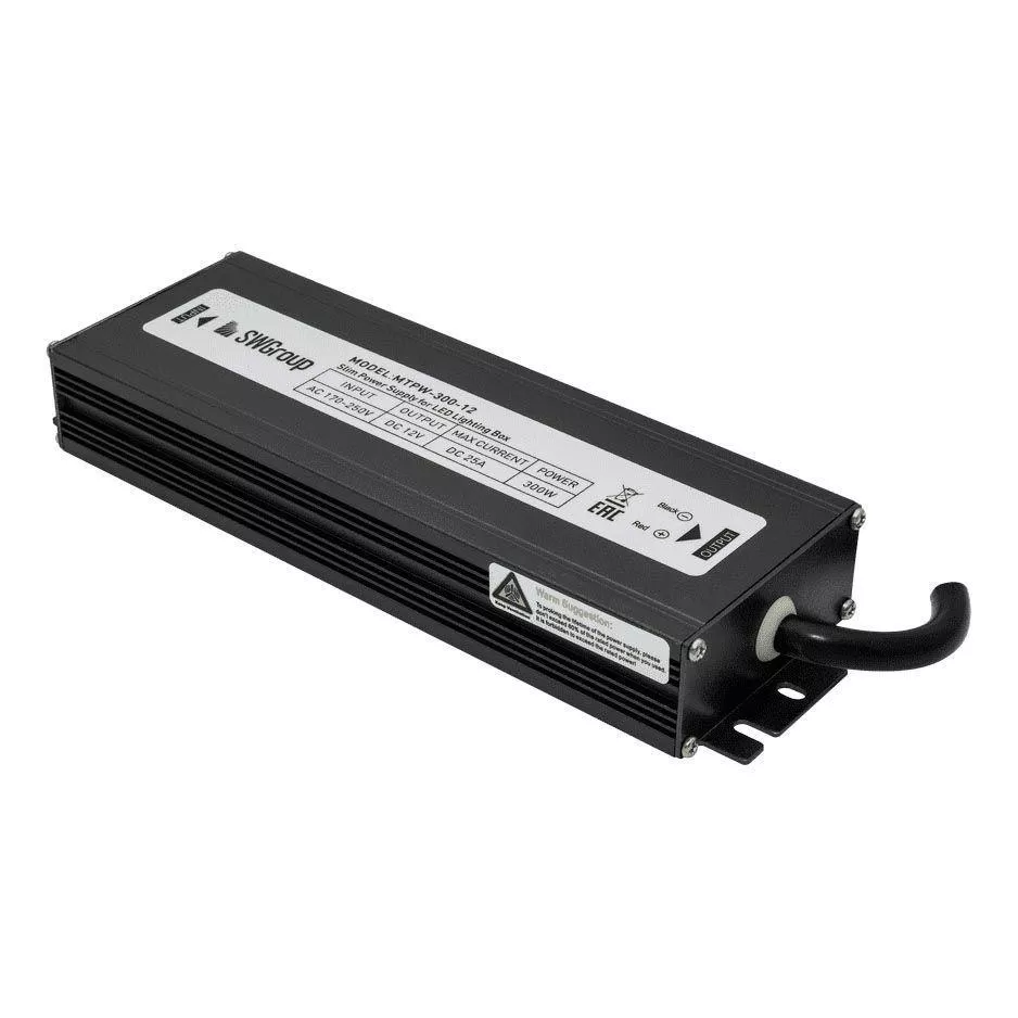 

Блок питания SWG 12V 300W IP67 25A MTPW-300-12 001279