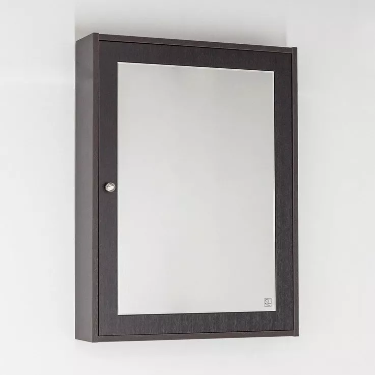 Зеркало-шкаф Style Line Кантри 60 см (ЛС-00000030), размер 60, цвет темное дерево - фото 1