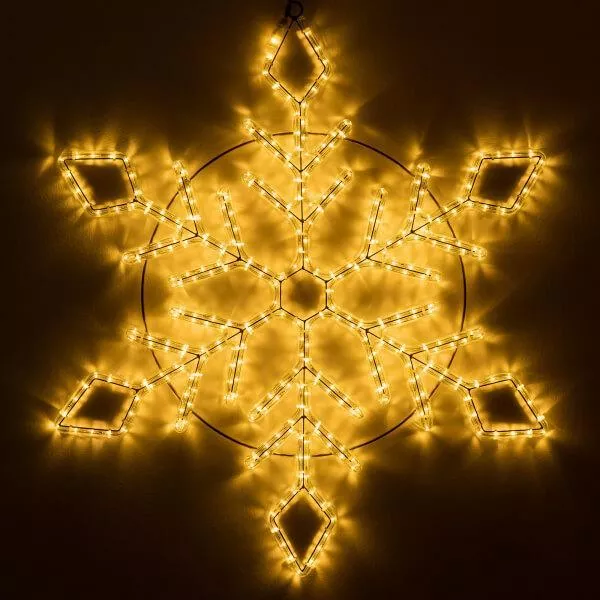 

Светодиодная фигура Ardecoled Снежинка ARD-Snowflake-M9-900x900-360Led Warm 034257