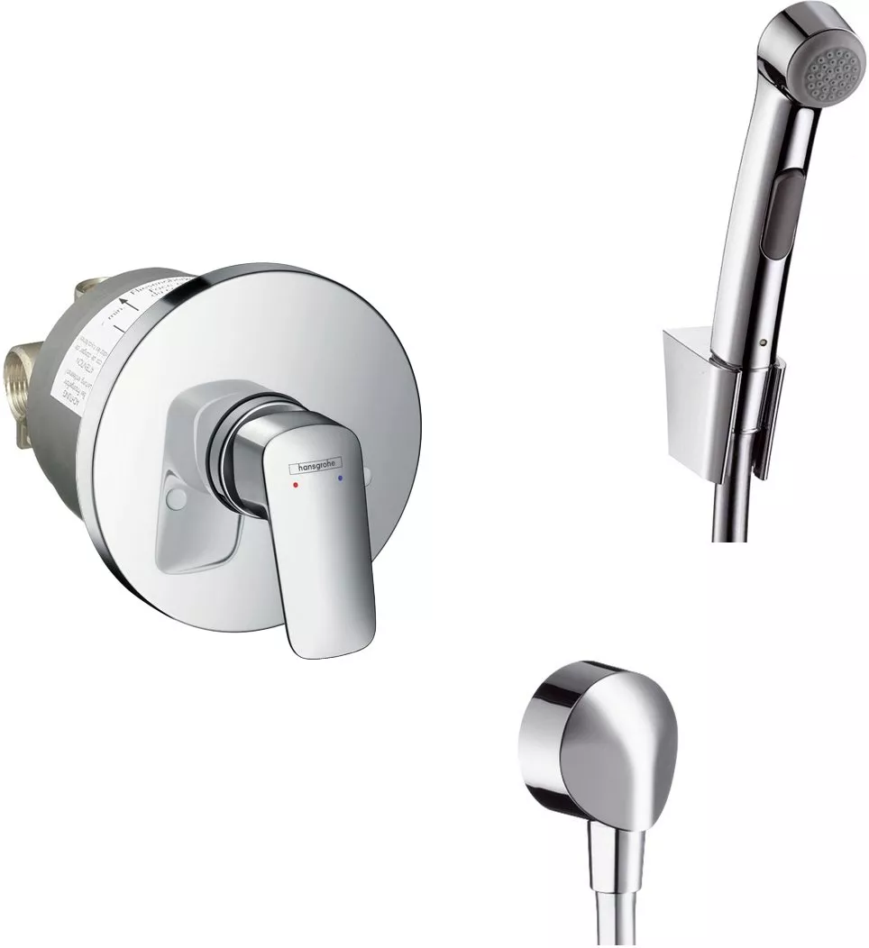 Гигиенический душ Hansgrohe со смесителем 32129000