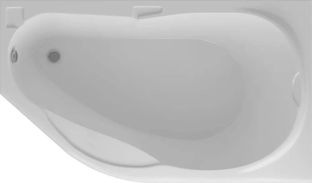 Акриловая ванна Aquatek Таурус R, с фронтальным экраном TAR170-0000129 - фото 1