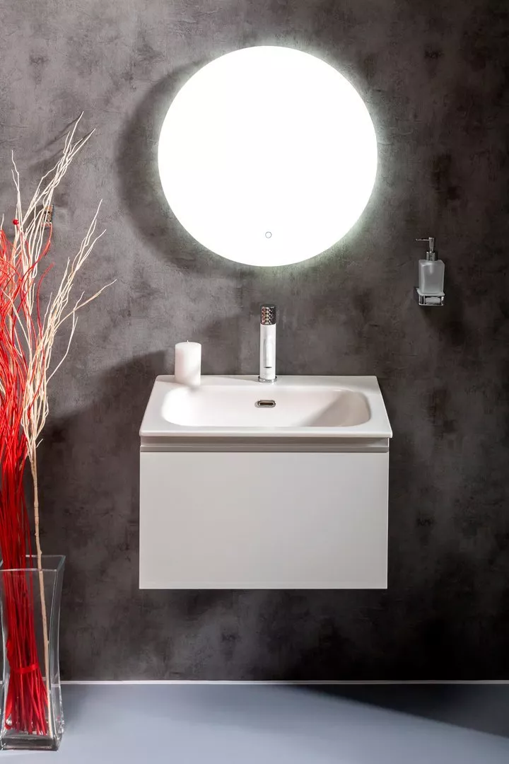 Мебель для ванной Armadi Art Vallessi 60 белый глянец