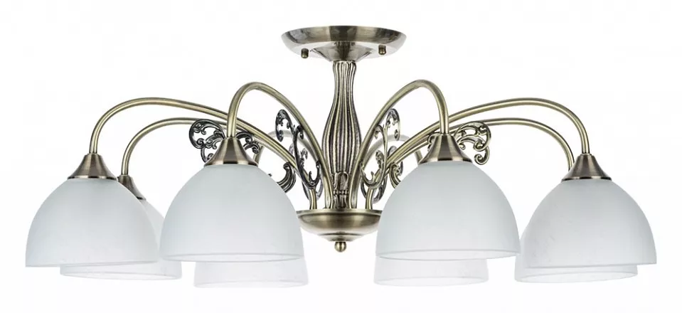 

Потолочная люстра Arte Lamp Spica A3037PL-8AB