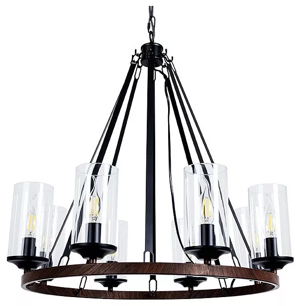 

Подвесная люстра Arte Lamp Dalim A7014SP-8BK