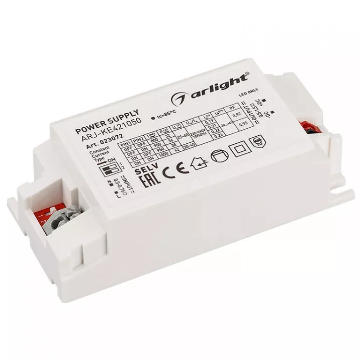 

Драйвер Arlight ARJ-KE401050 25-40V 42W IP20 1,05A 023072