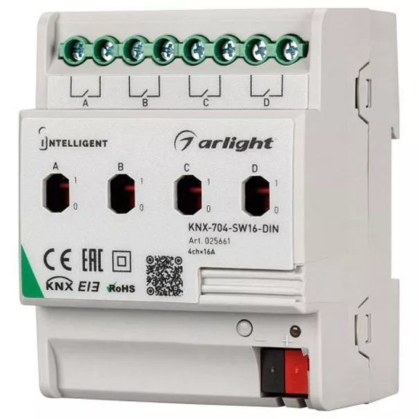 

Релейный модуль Arlight KNX-704-SW16-DIN 025661